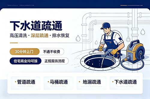 贵港下水道疏通